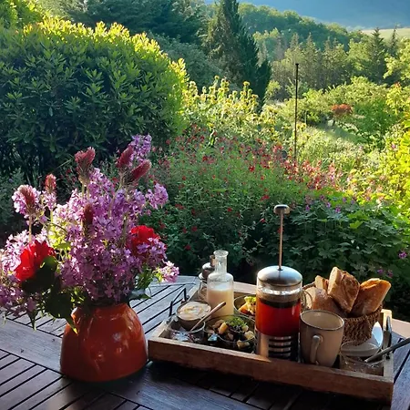 Jolie Avec Vue Magique Sur La Montagne *